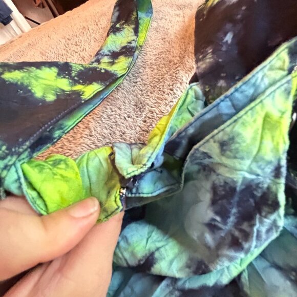 Zondi Jumpsuit 40 US 6 Tie Dye Hippie Indie Maximalist Wacky Y2K Retro 19099 - Picture 5 of 10